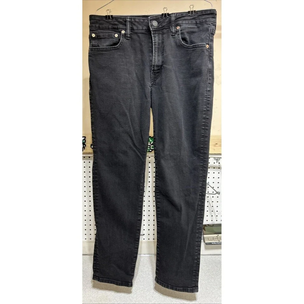 American Eagle Jeans Men's Airflex + Stretch Denim Black Athletic Fit Size 33x30